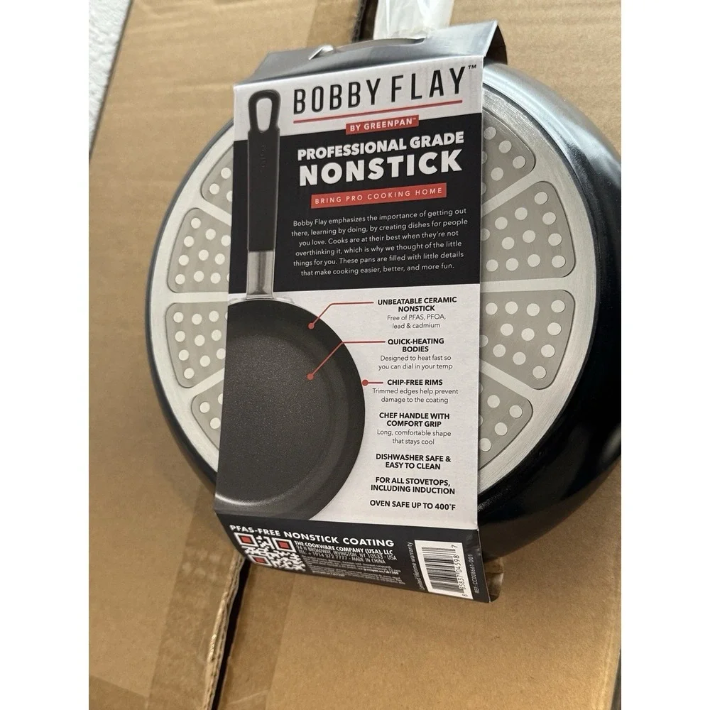Lot of 3 Frypans Bobby Flay 8